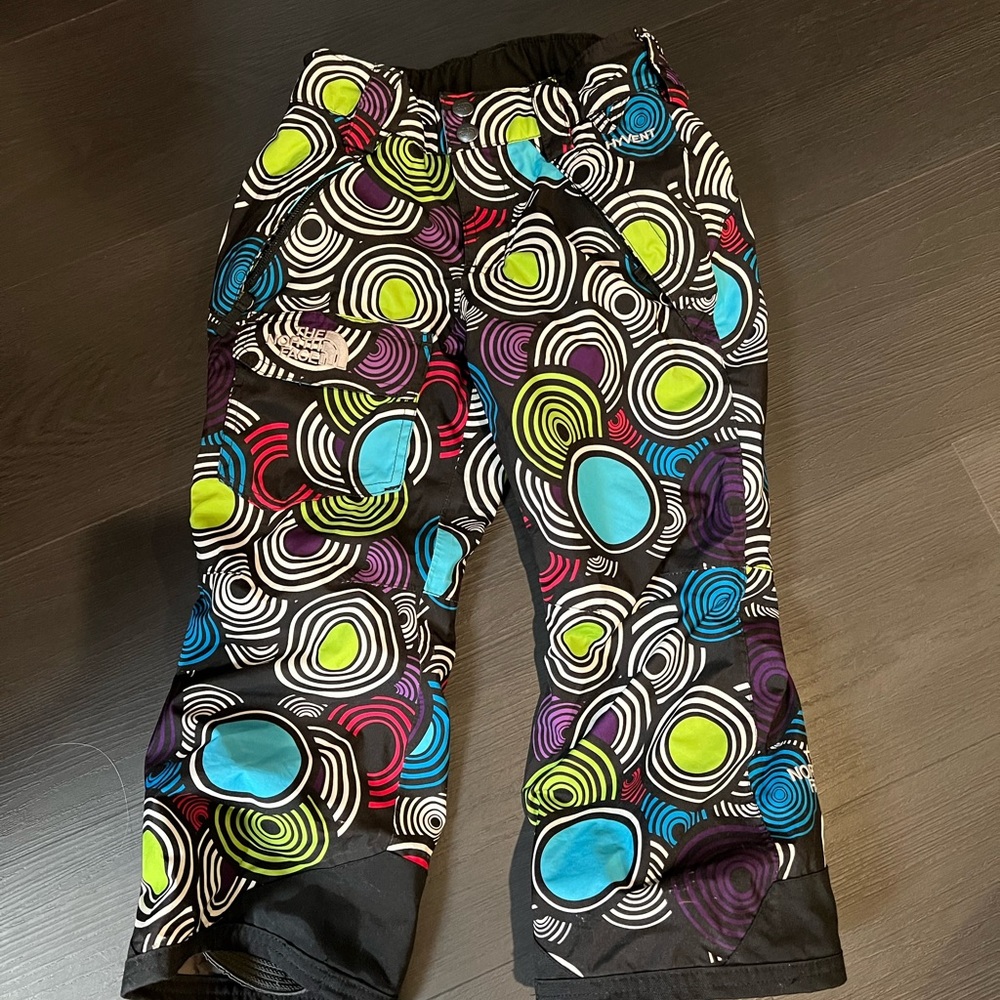 North Face girls snow pants